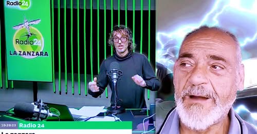 Civitavecchia – Il “Maestro” (mago) Alocchi fa il pendolino a dà Papa Francesco per morto. Sulla “Zanzara” Cruciani lo fa a pezzi