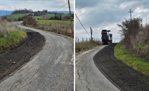 Proceno – Via all’asfaltatura della Provinciale Siele, il sindaco: “Intervento prioritario”