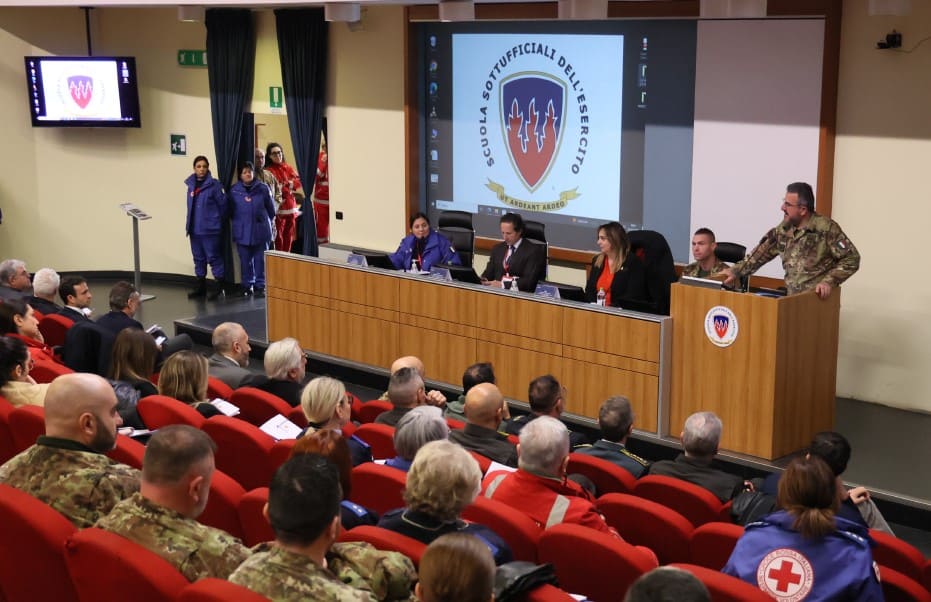 Viterbo – La caserma Soccorso Saloni ha ospitato il convegno “Lesioni e traumi in contesti critici”