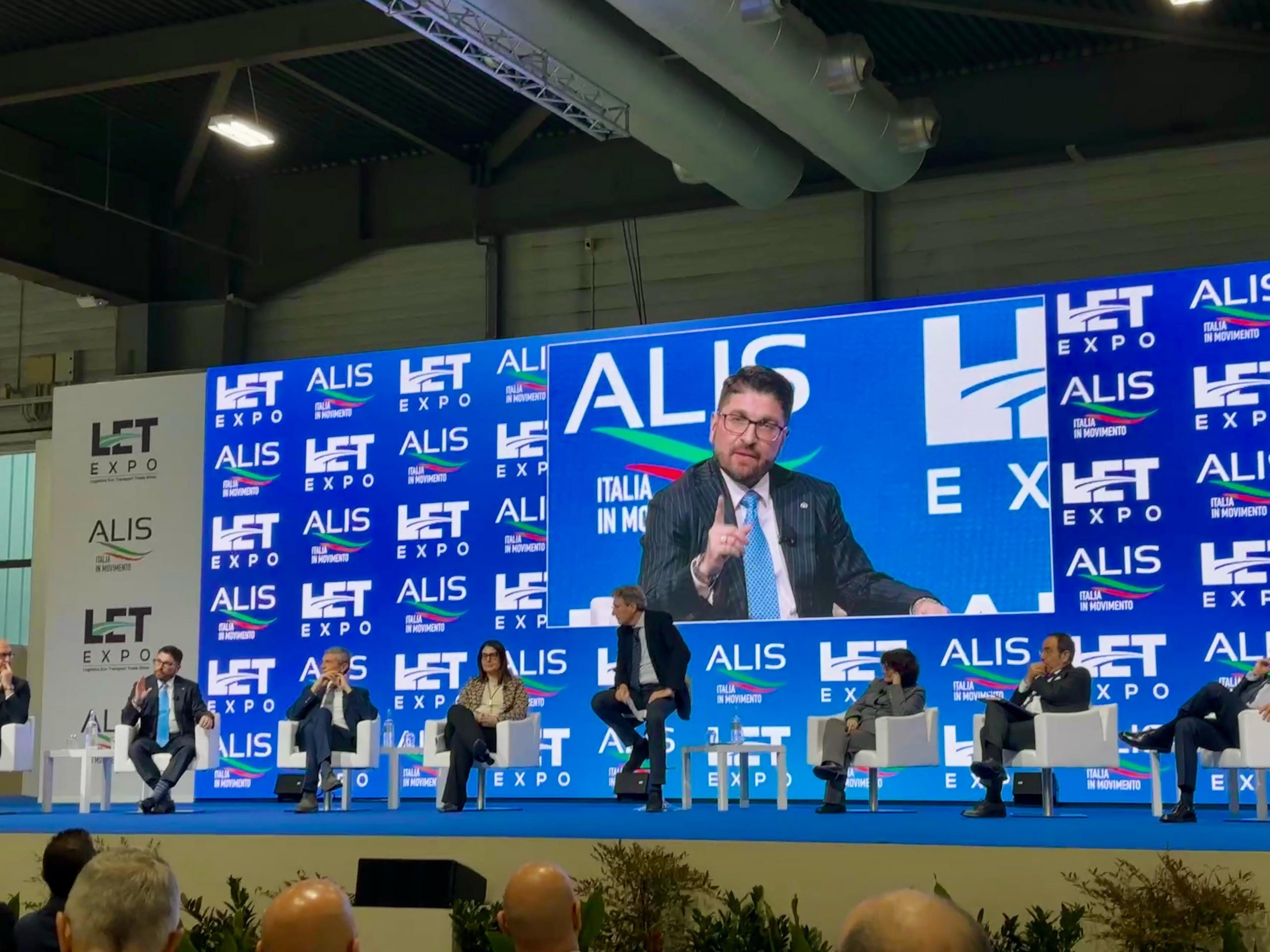 Civitavecchia, il Commissario Straordinario Pino Musolino alla fiera Let Expo a Verona