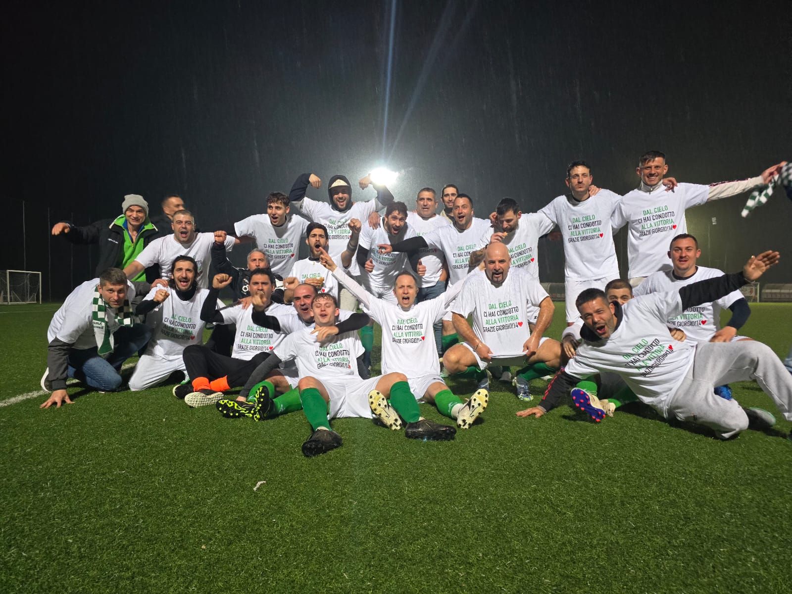 Calcio – Il Bassano Romano dedica la vittoria del campionato a Giorgio Calcagni