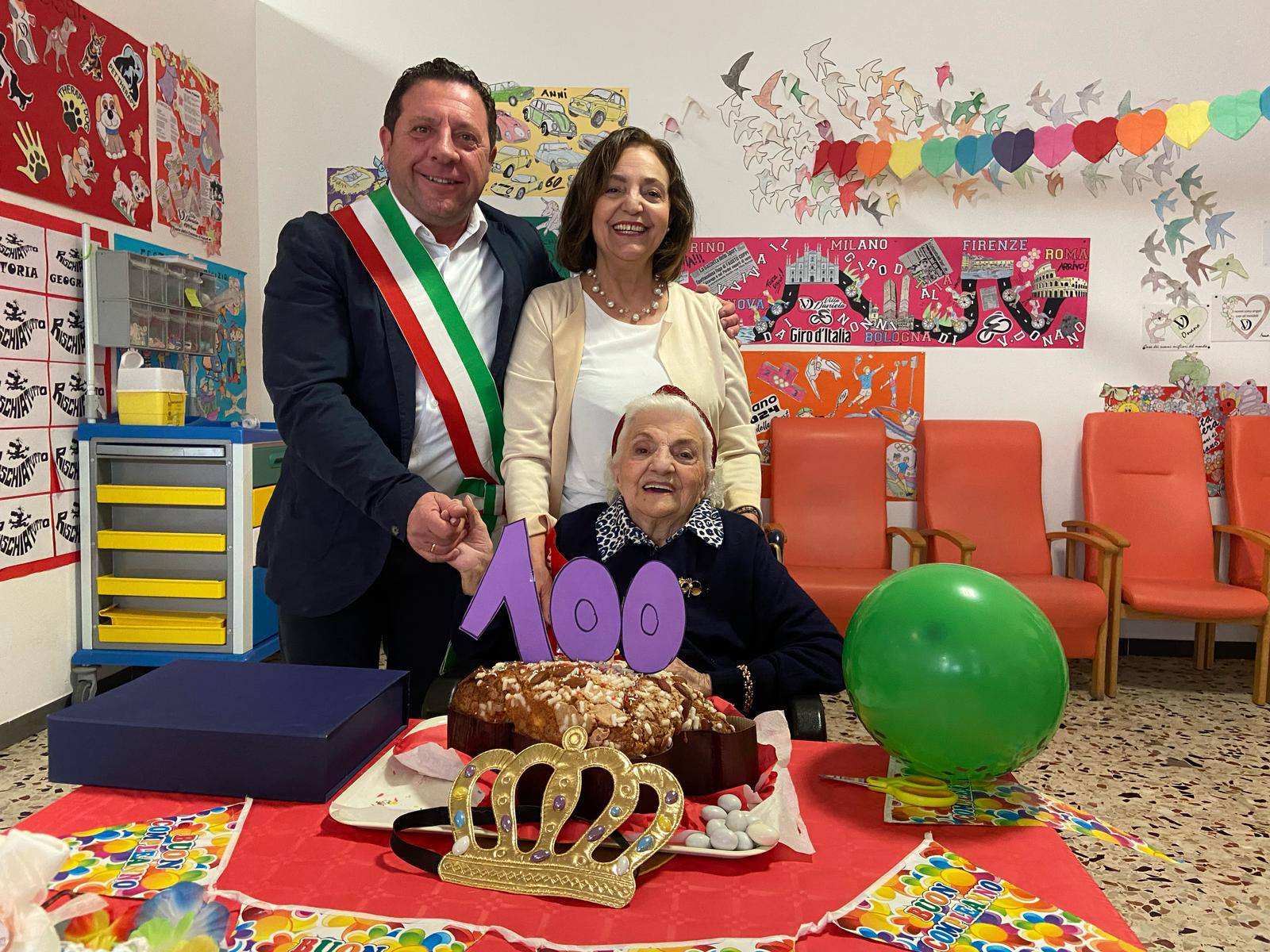 Onano – Cento candeline per Carmela Camilli