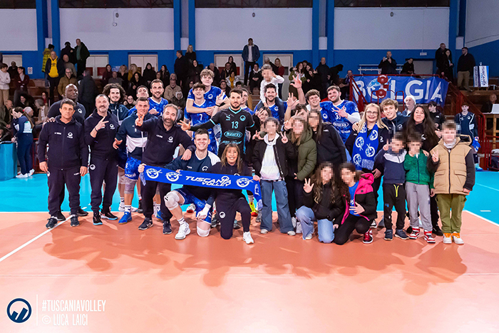 Pallavolo – La Maury’s Com Cavi Tuscania vince in tre set sul Rione Terra Pozzuoli