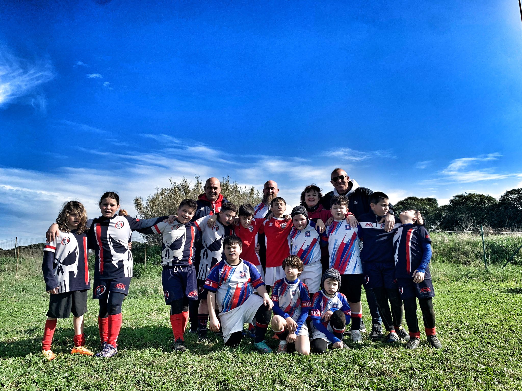 Roma – Una splendida giornata di sport per le under 8 e 10 del Rugby Civitavecchia