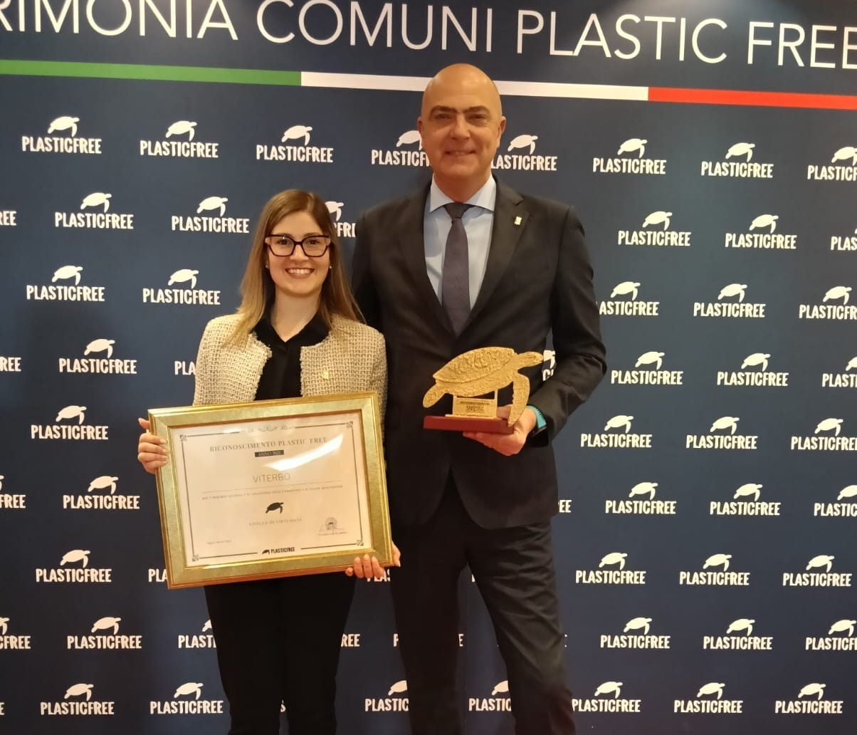 Viterbo comune Plastic Free per il secondo anno consecutivo