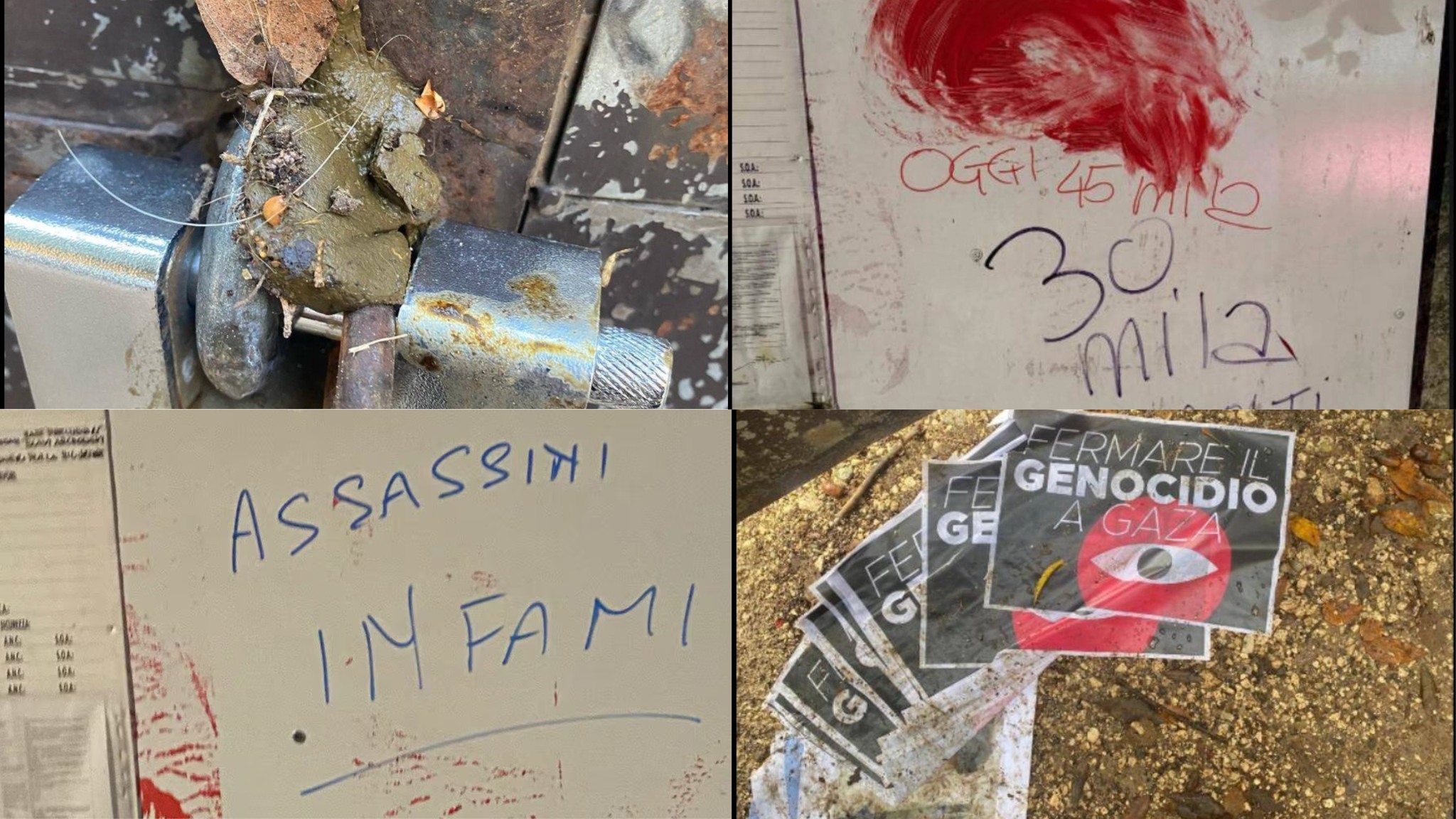 Shock a Roma – Escrementi, insulti e scritte pro Palestina nel cantiere del Museo della Shoah