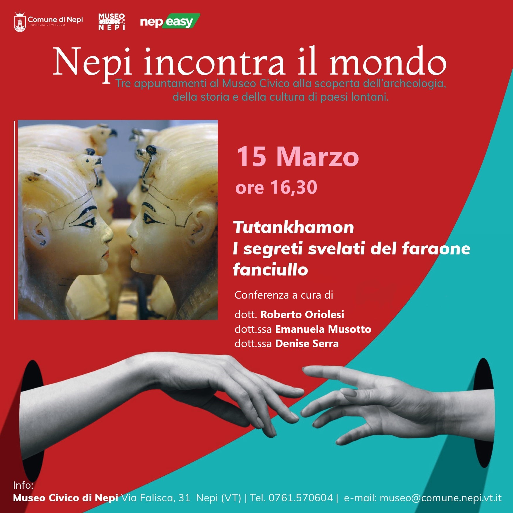 Alla scoperta di Tutankhamon al Museo Civico di Nepi