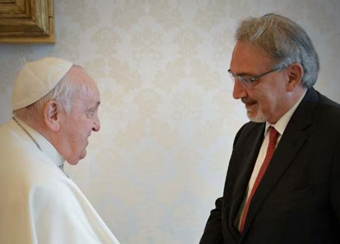 Roma – Il presidente della regione Francesco Rocca: “Auguro a Sua Santità pronta guarigione da tutta la comunità”