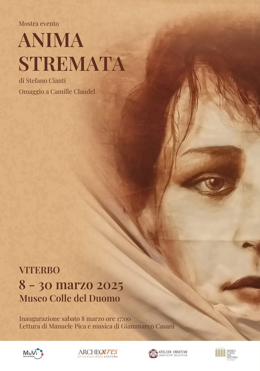 Al Museo Colle del Duomo di Viterbo, Stefano Cianti presenta “Anima stremata”