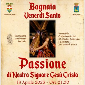 A Bagnaia la storica Processione della Passione di Cristo