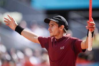 Tennis, Masters 1000 Madrid – Troppo Draper, Arnaldi ko: ora spetta a Musetti vendicarlo