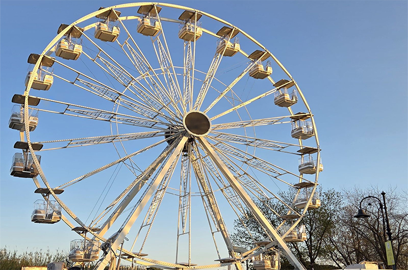 Bolsena – Direttamente da Sanremo, ecco la ruota panoramica che accompagnerà la primavera