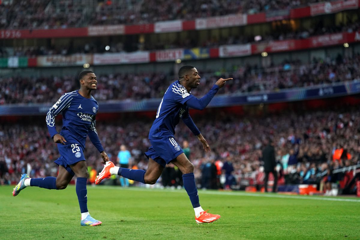 Il Psg vince la semifinale d’andata di Champions, 1-0 in casa Arsenal