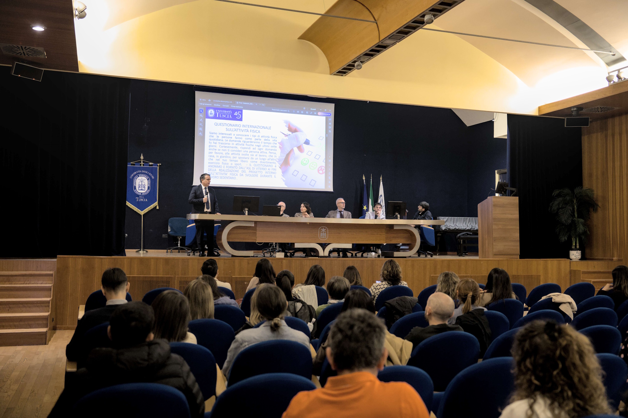 Viterbo – Benessere in ufficio, presentato il progetto “Muoviunitus 2.0” di Unitus e Asl