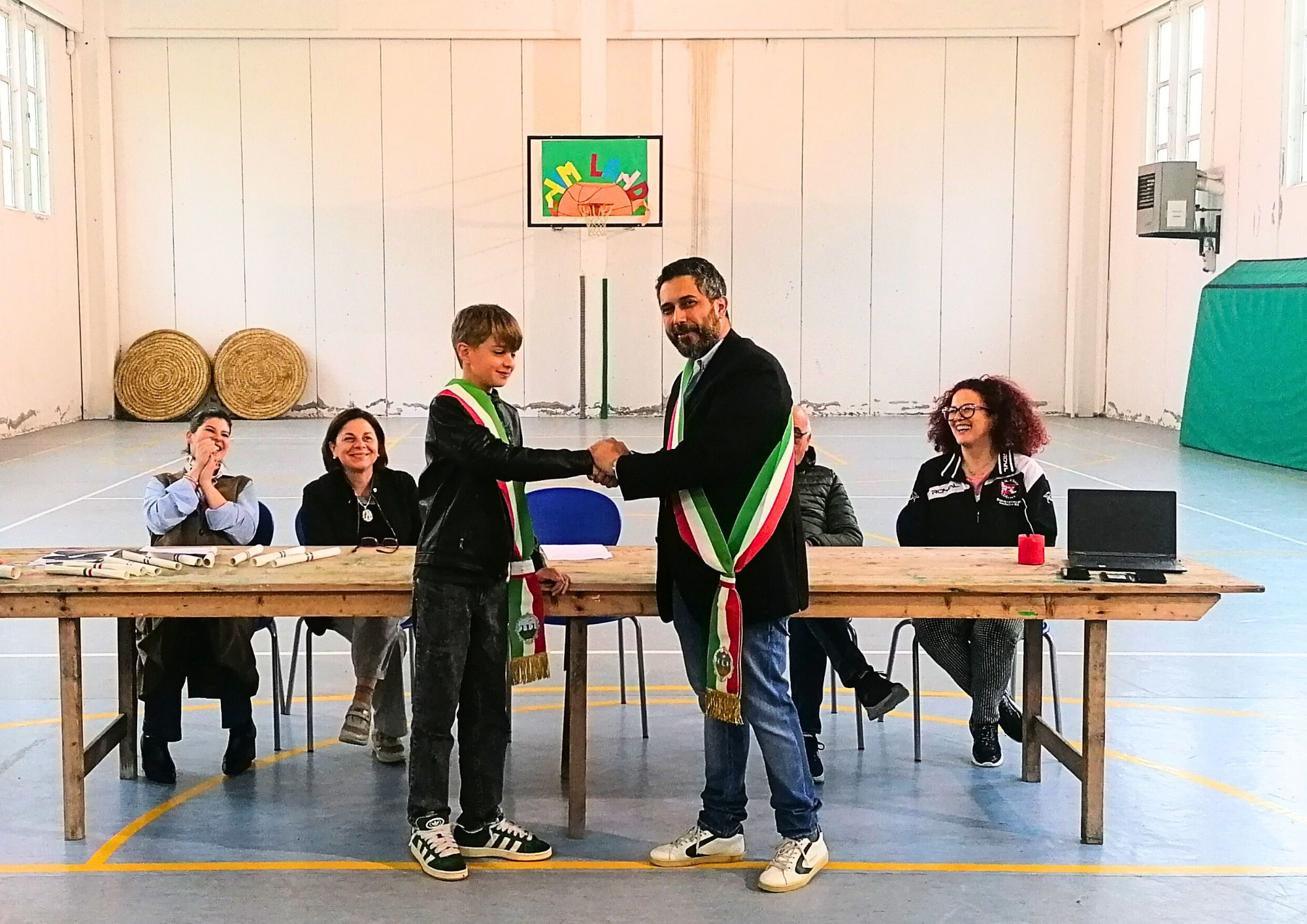 Greccio elegge il suo baby sindaco, Lorenzo Chiappalone, di 14 anni