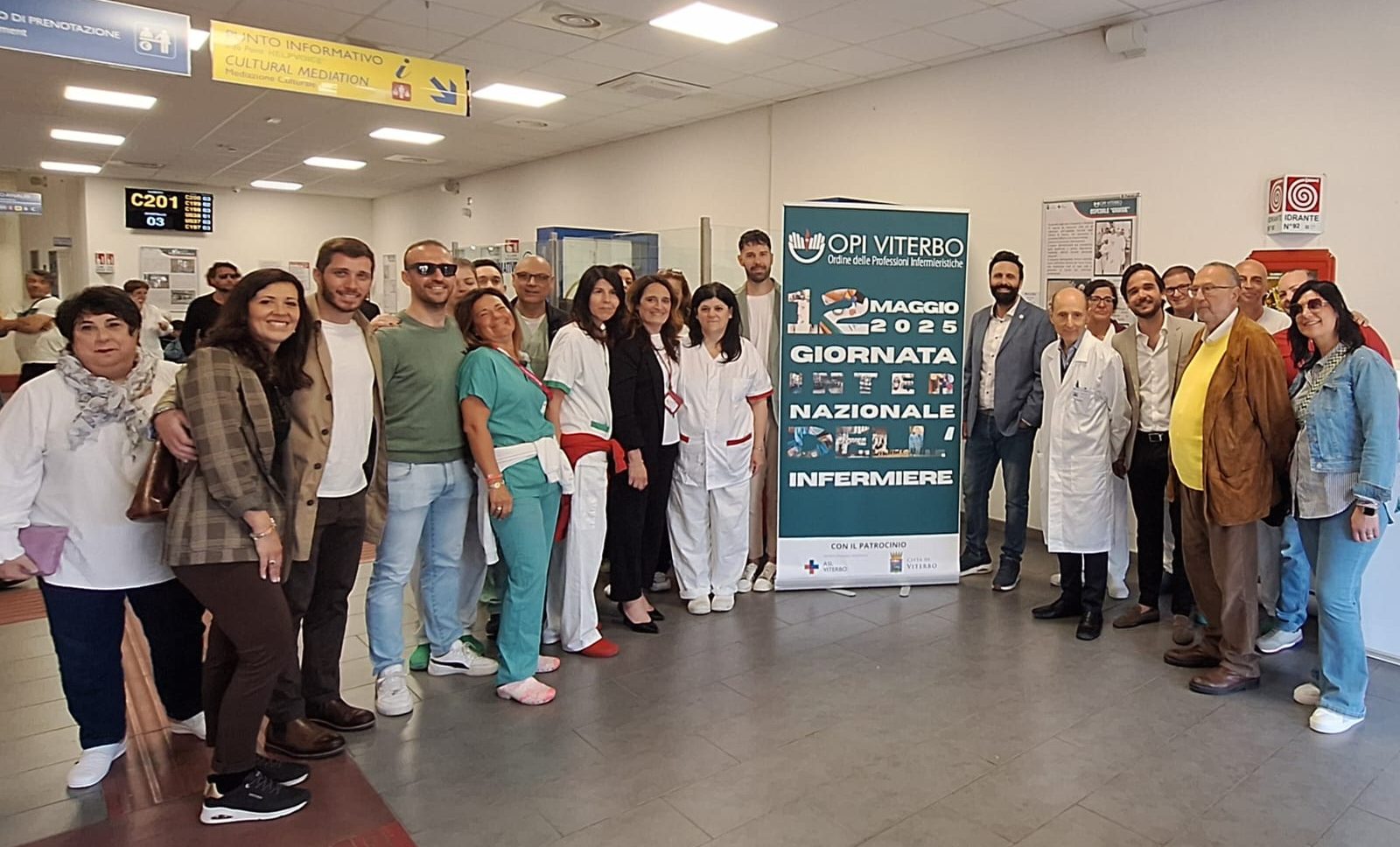Viterbo – Mostra all’ospedale Santa Rosa dedicata agli infermieri del Viterbese