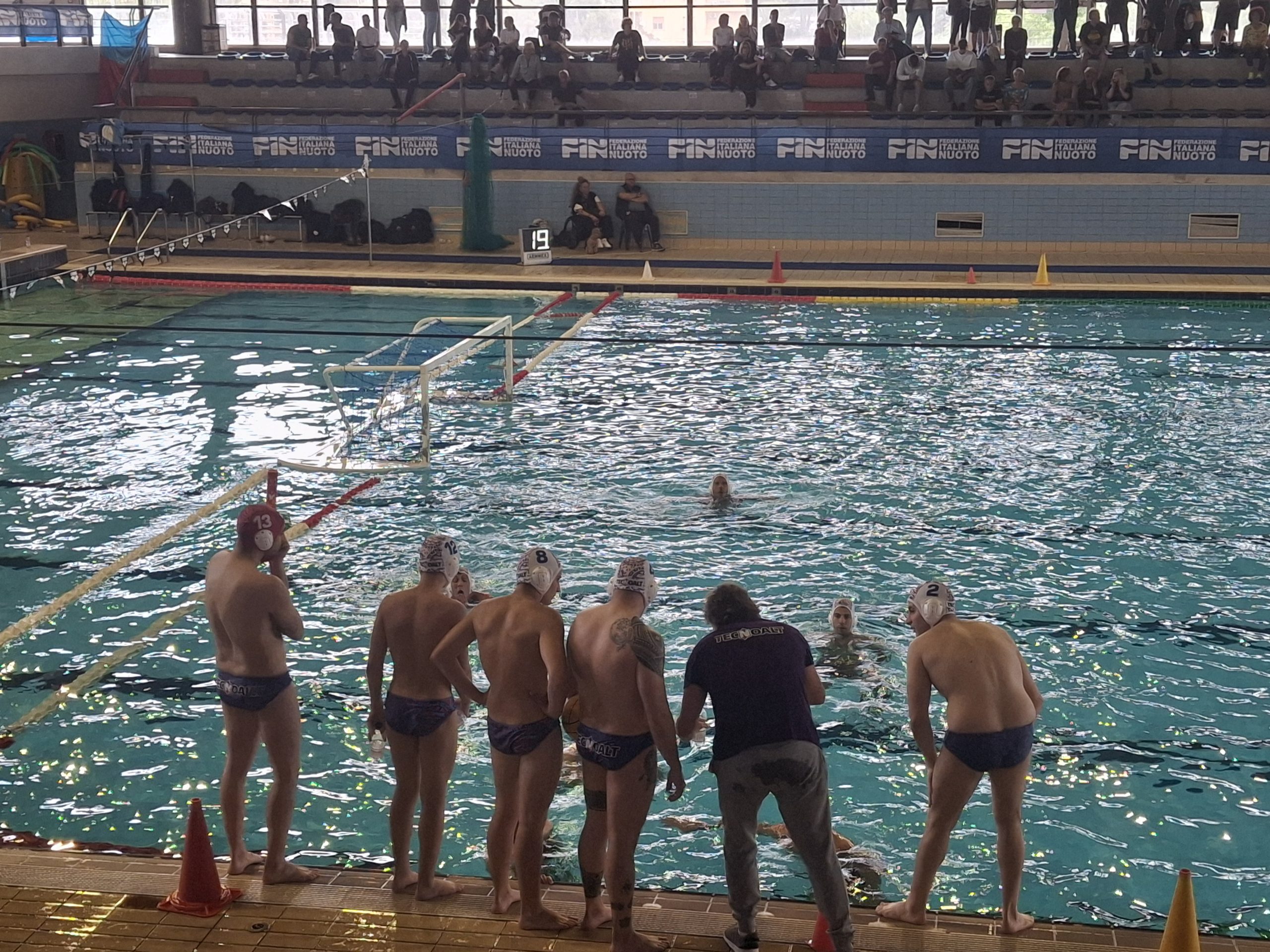 Pallanuoto – Sospirone Civitavecchia: primo atto playout col brivido finale, 13-12 al Villa Aurelia – FOTO