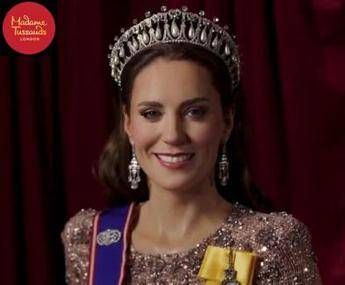 Kate Middleton, nuova statua di cera al Madame Tussauds – Video