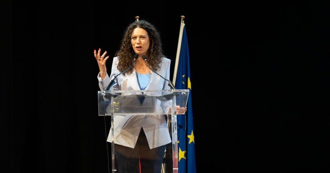 Viterbo – La vicepresidente del Parlamento Europeo festeggia l’Europa con i giovani: “La cambieremo soprattutto per voi”