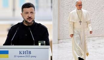 Ucraina, prima telefonata tra Zelensky e Papa Leone XIV: “L’ho invitato a Kiev”