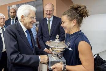Paolini, la dedica a Mattarella e l’incontro con il Presidente – Video