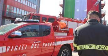 Ostia, in fiamme la cucina dello stabilimento balneare ‘La Marinella’