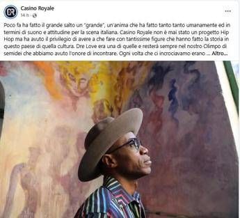 Addio a Dre Love, ‘Messaggero della Dopa’ che fece grande l’hip hop in Italia