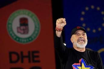 Albania, exit poll: vince ancora Rama, ai socialisti il 51,8% dei voti