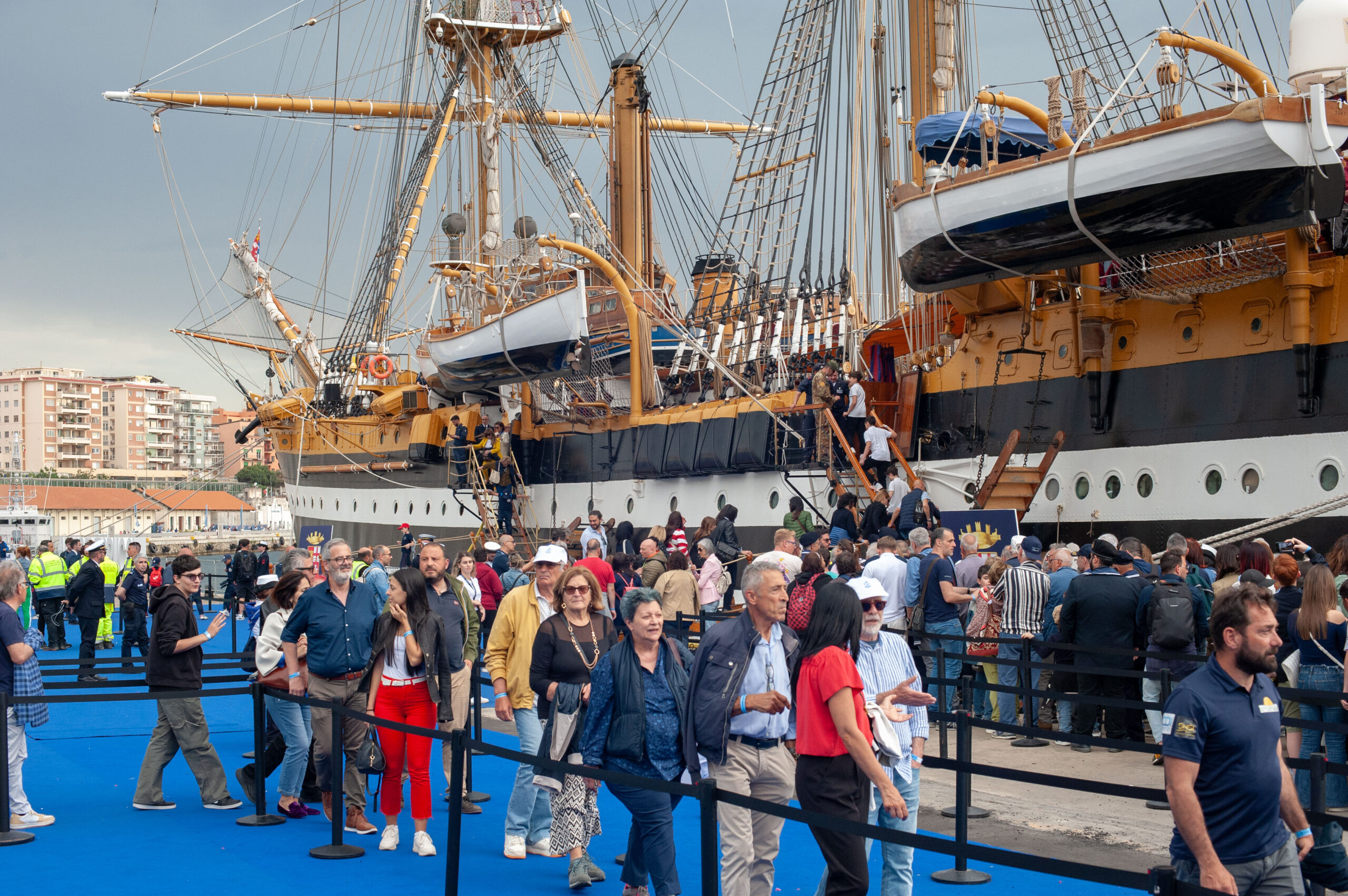 L’Amerigo Vespucci a Gaeta dal 24 al 27 maggio