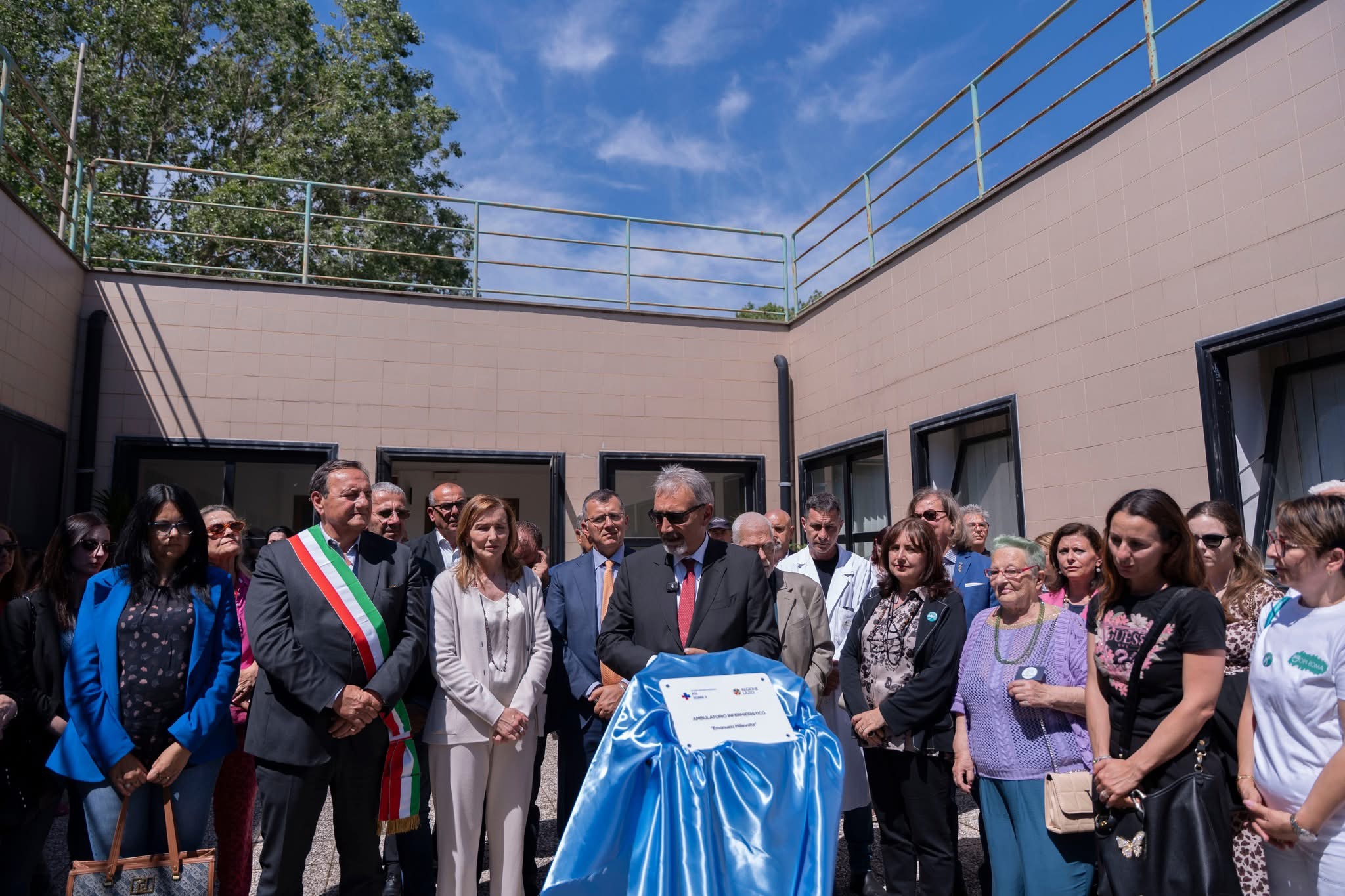 Rocca a Fiumicino per intitolazione ambulatorio a infermiera