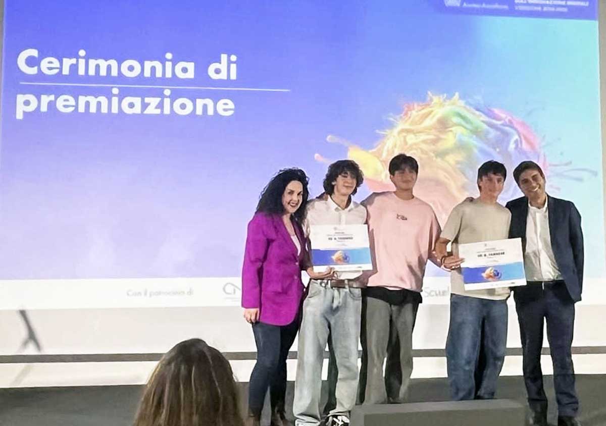 Premio nazionale sull’innovazione digitale, il trionfo dei ragazzi dell’Istituto “Farnese” di Vetralla (VIDEO)