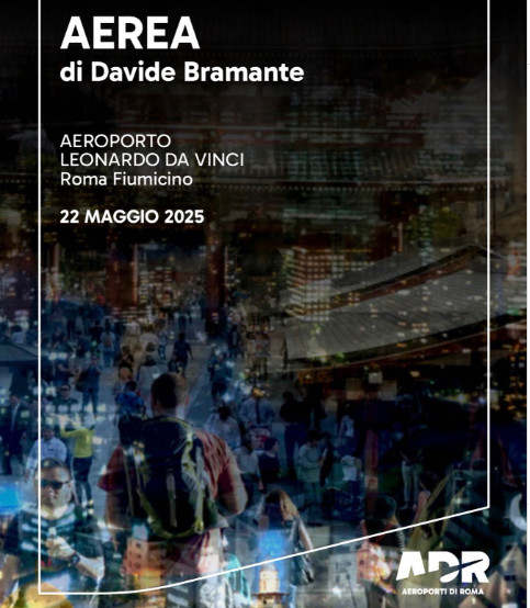 In scalo Fiumicino mostra foto di Davide Bramante su Roma