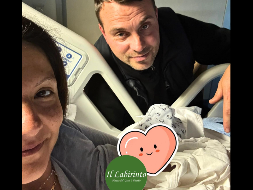 Viterbo – Fiocco azzurro per “Il Labirinto”, è nato il piccolo Edoardo Laezza