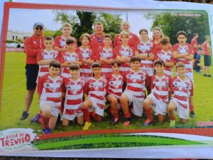Rugby Civitavecchia – L’under 12, in franchigia con i Barbarian Rugby, protagonista al “Città di Treviso”