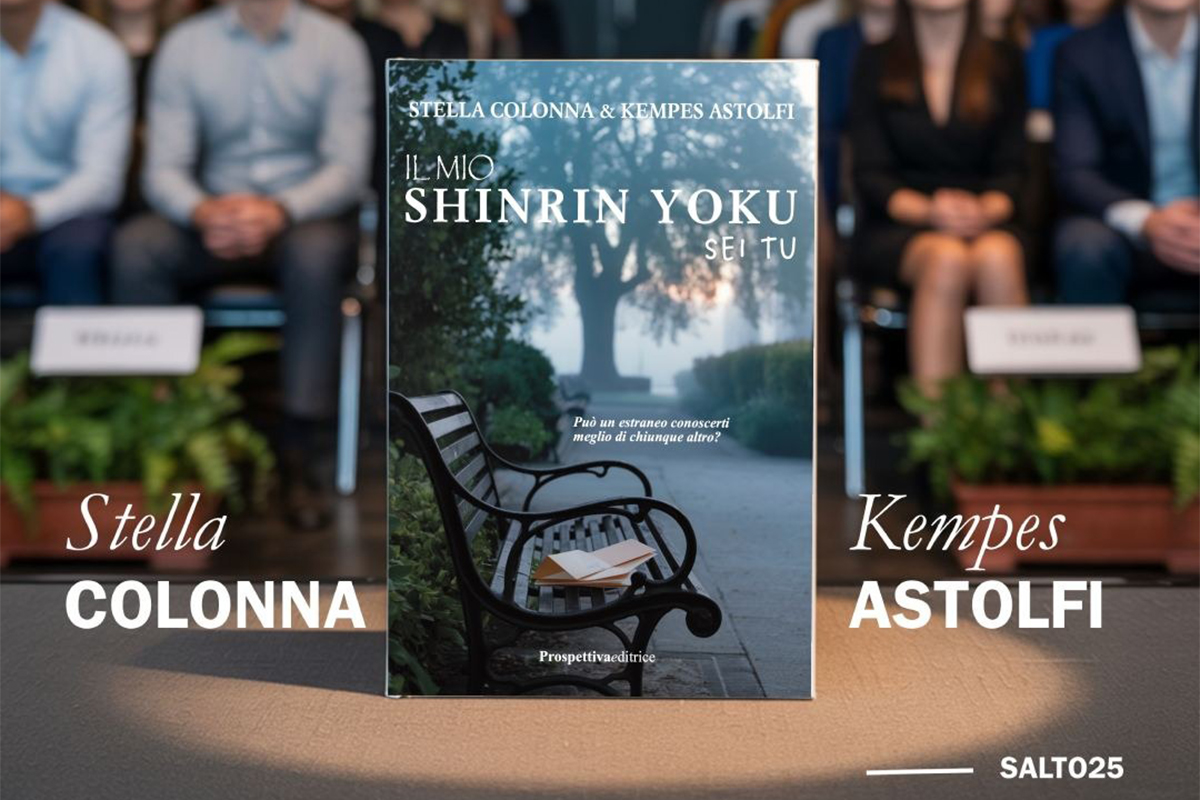 “Il mio Shinrin Yoku sei tu”: al Salone di Torino un romanzo epistolare che ridefinisce il concetto di connessione umana