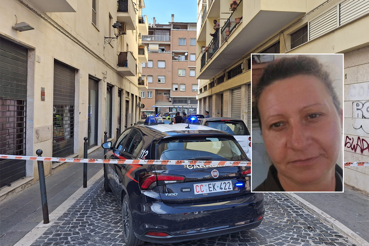 Femminicidio di Civitavecchia – Sul corpo di Teodora almeno 7 coltellate, le urla della vittima hanno allertato i vicini ma era troppo tardi (FOTO)