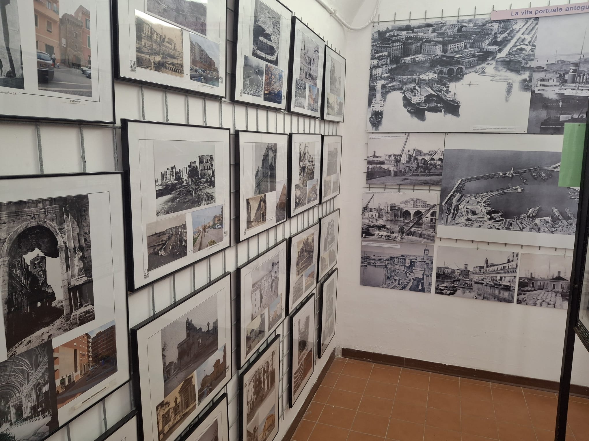 Civitavecchia – 82° anniversario del bombardamento, emozionante Mostra della Ricostruzione a Piazza Leandra – FOTO
