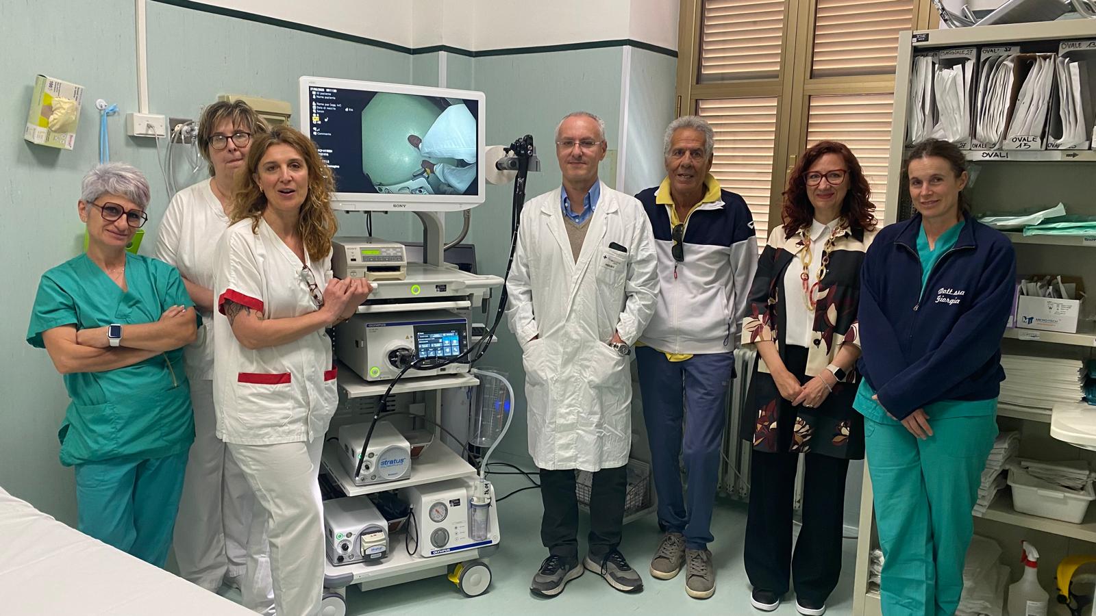 Civita Castellana, un colonscopio pediatrico di ultima generazione donato dall’associazione “Una mano al tuo ospedale”