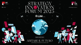 Strategy innovation forum Bari 2025: ‘Abitare il futuro’
