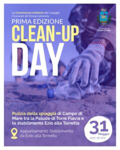 “Clean-Up Day”, a Cerveteri una giornata dedicata alla pulizia della spiaggia con il Consiglio comunale dei Giovani