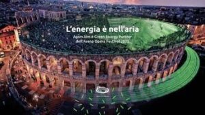 L’Arena di Verona si accende di energia verde certificata da fonti sostenibili