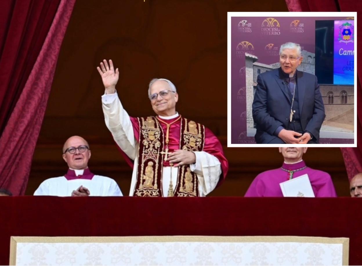 ​”La Chiesa che è in Viterbo si unisce nella lode a Dio”: gli auguri del vescovo Piazza a Papa Leone XIV