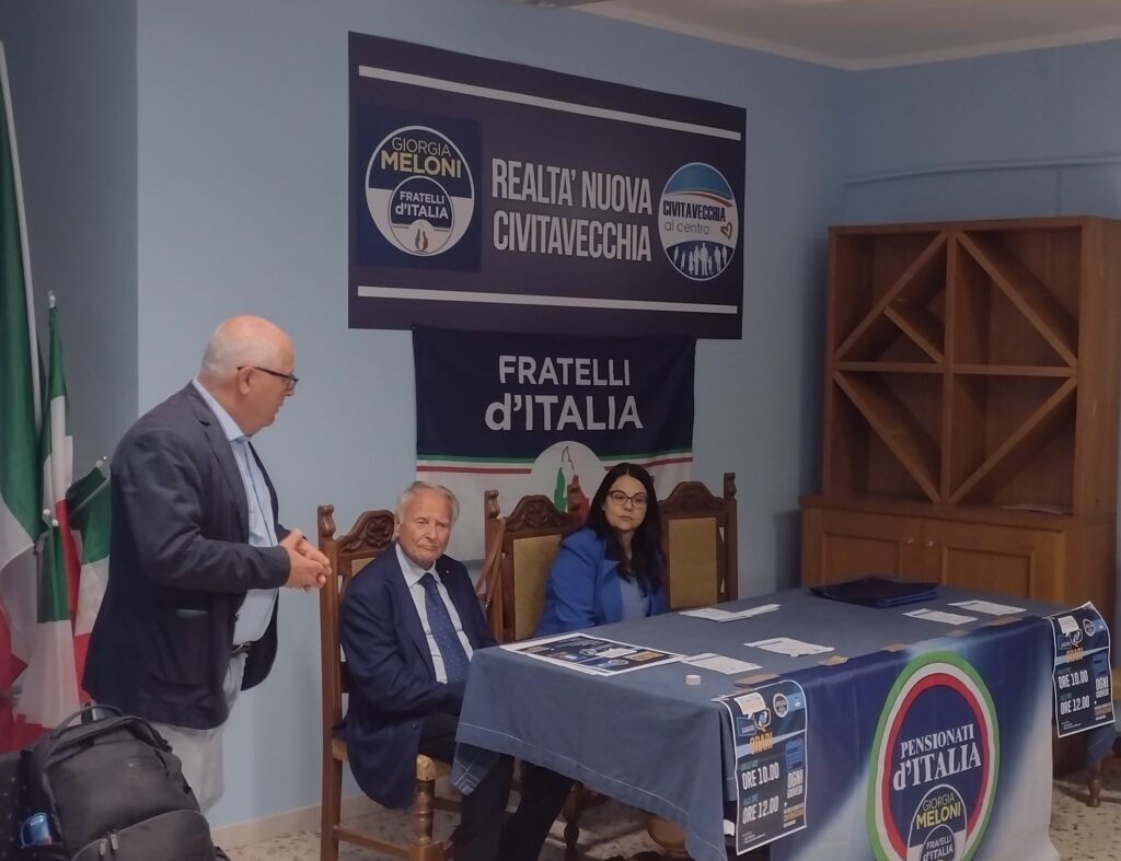 Civitavecchia, FDI presenta il suo sportello d’ascolto: interesse e successo