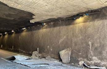 Chieti, crolla pezzo controsoffitto sottopasso Tricalle. Deputata Torto: “Potevo morire”