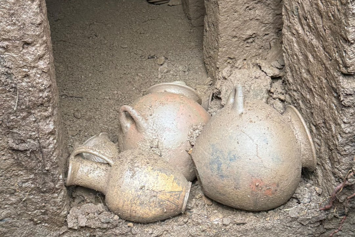 Barbarano Romano – Riemerge una tomba intatta del VII secolo a.C. nella necropoli di San Giuliano (FOTO)