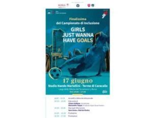 Calcio, si conclude a Caracalla la ‘Week for Good’: Gama e Panico ambasciatrici