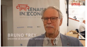 Rinascimento dell’economia, Frey: “La democrazia sta colando a picco e abbiamo il dovere di fare qualcosa”