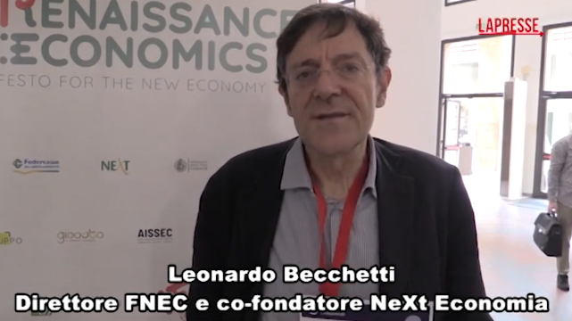 Renaissance in Economics, Becchetti: “Viviamo sfide multidisciplinari e occorre impegno a 360° per vincerle”