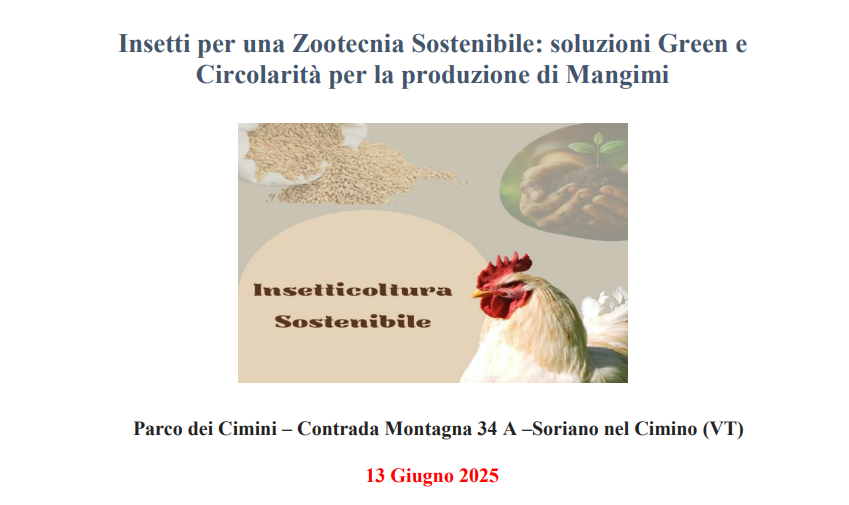 Insetti per un Futuro Sostenibile: A Viterbo l’Evento che Cambia la Zootecnia