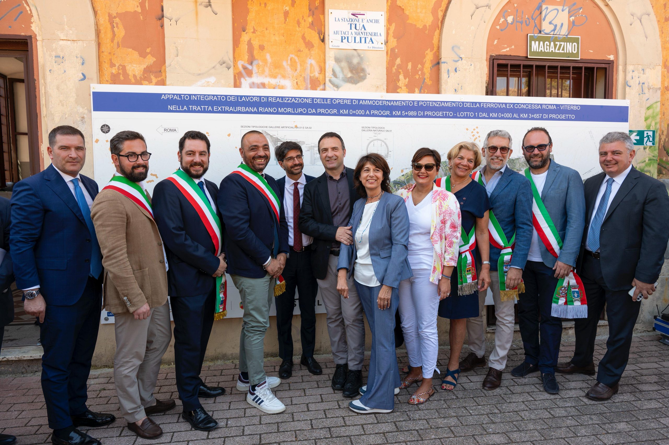 Montebello-Morlupo: al via oggi i lavori per il raddoppio della ferrovia Roma-Viterbo